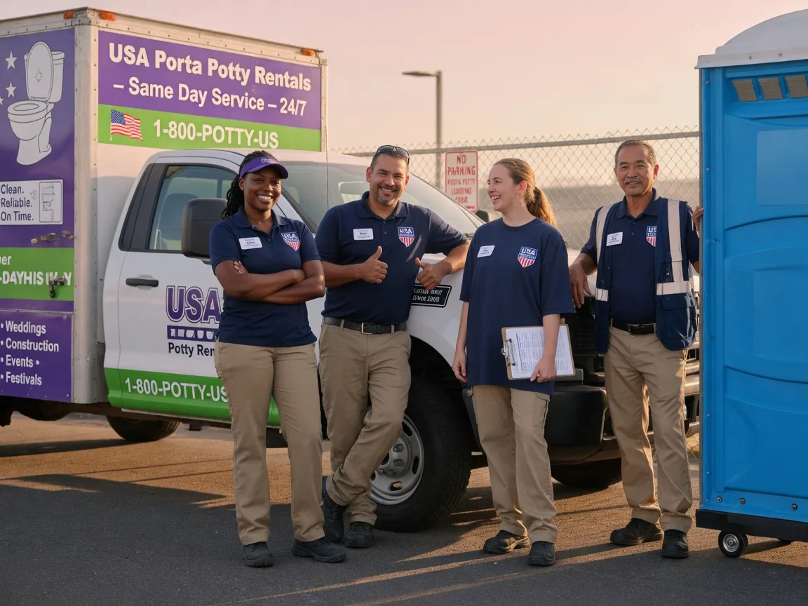 Porta Potty Rental company in Tehachapi, CA